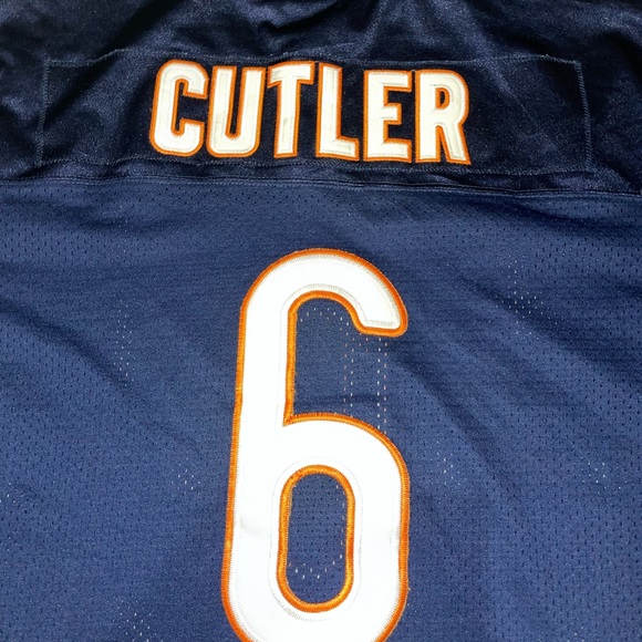 Jay Cutler #6 Chicago Bears Reebok Stitched Jersey Sz 48 Preowned Mens - Picture 8 of 10